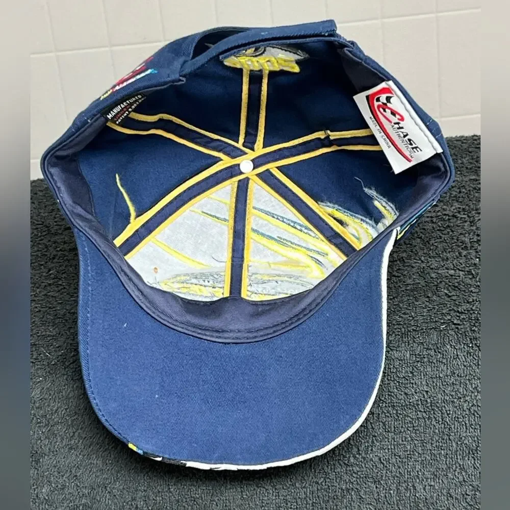 Vintage 2002 Brickyard 400 Strapback Hat Nascar Top of the World Limited Edition